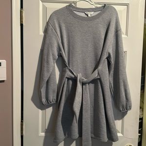 Gray jersey cute short dress!